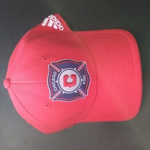 Chicago Fire soccer Adidas ball cap